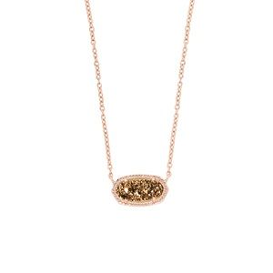 Kendra Scott Elisa Rose gold necklace